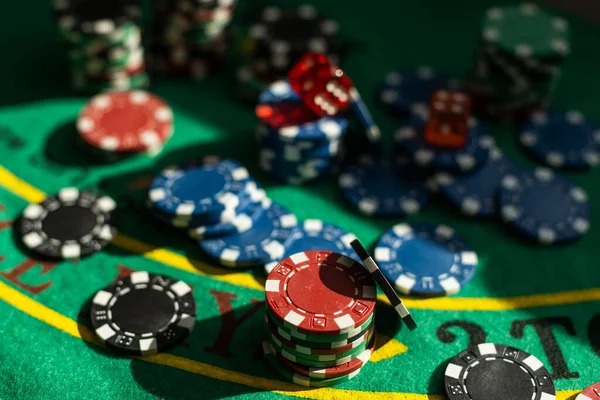 Three Card Poker table interface on a mobile phone screen